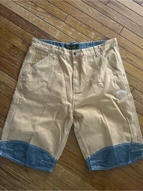 Mens Vintage timberland cargo shorts 42